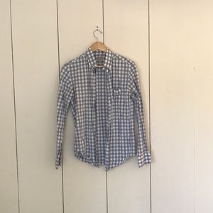 J. Crew Mens Check Shirt Sz Xs